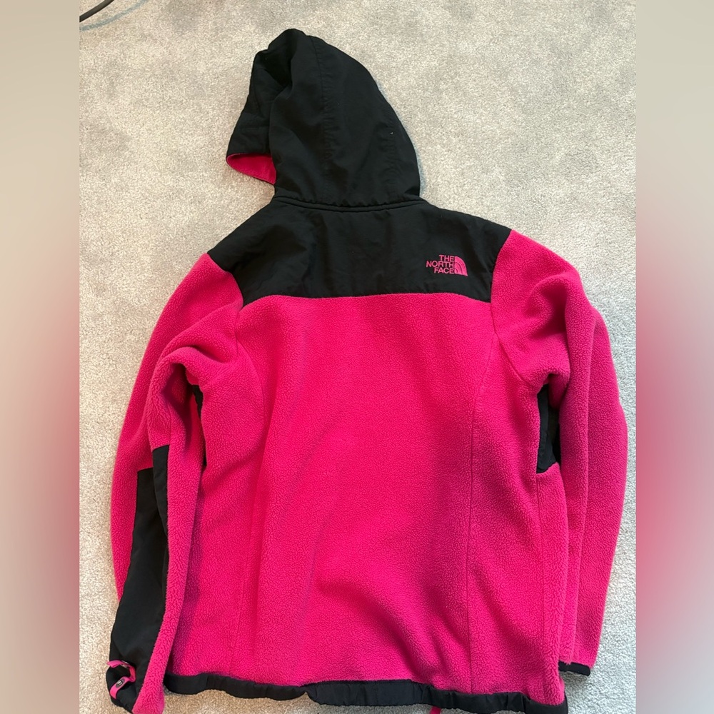 The North Face Girls Fleece Jacket size 14/16 - Picture 3 of 4